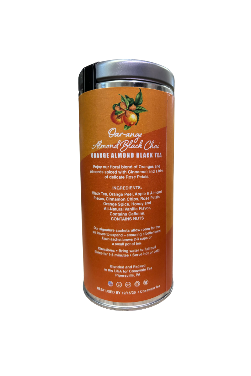 Oar-ange Almond Black Chai